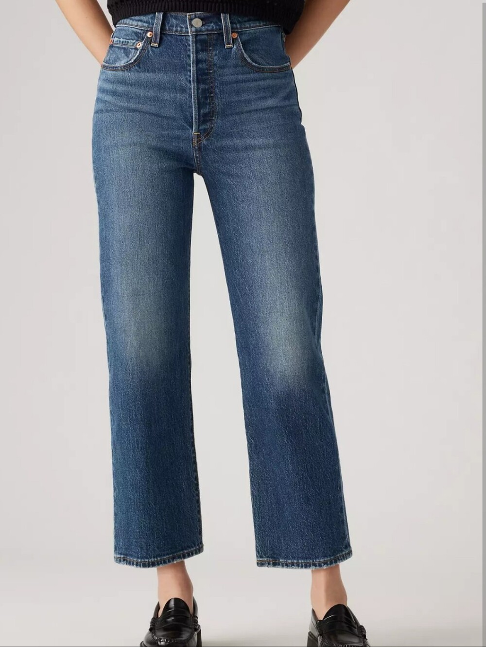 Levi's Ribcage Straight Ankle Jeans Size 28
